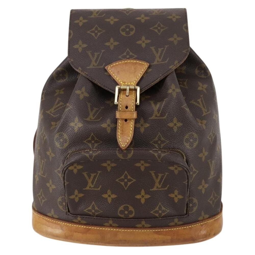 Louis Vuitton Monogram Montsouris PM Backpack Brown